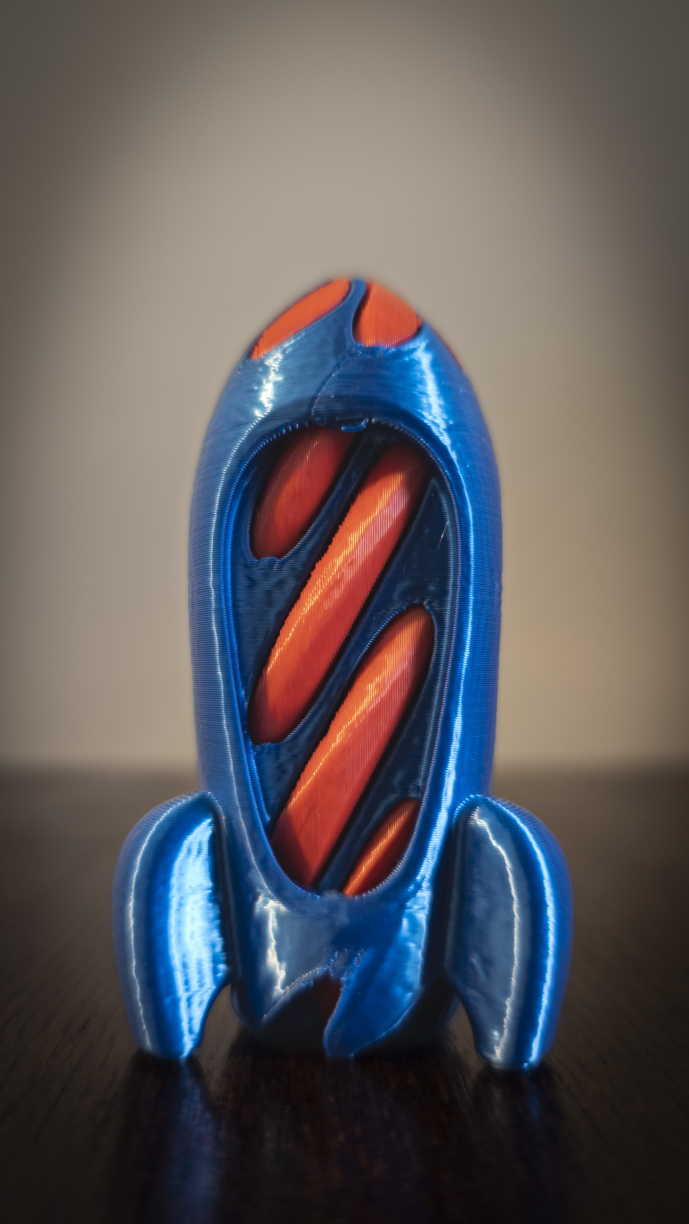 Helix Space Rocket 3D print