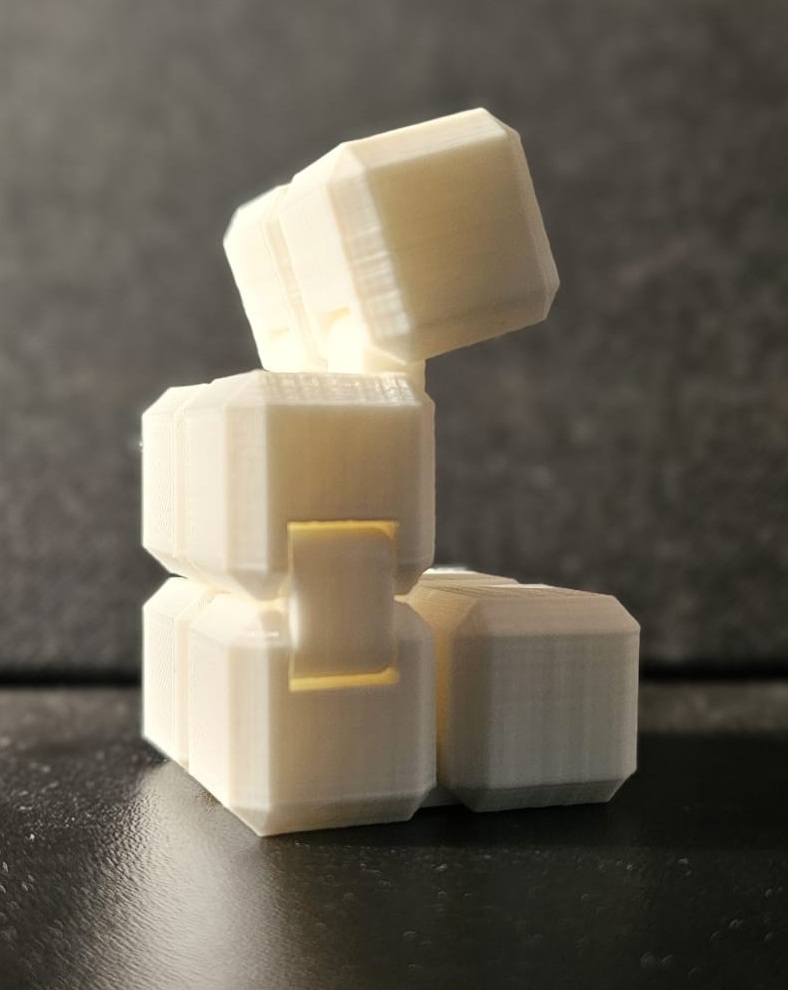 3D printed articulated object from studio photo archive