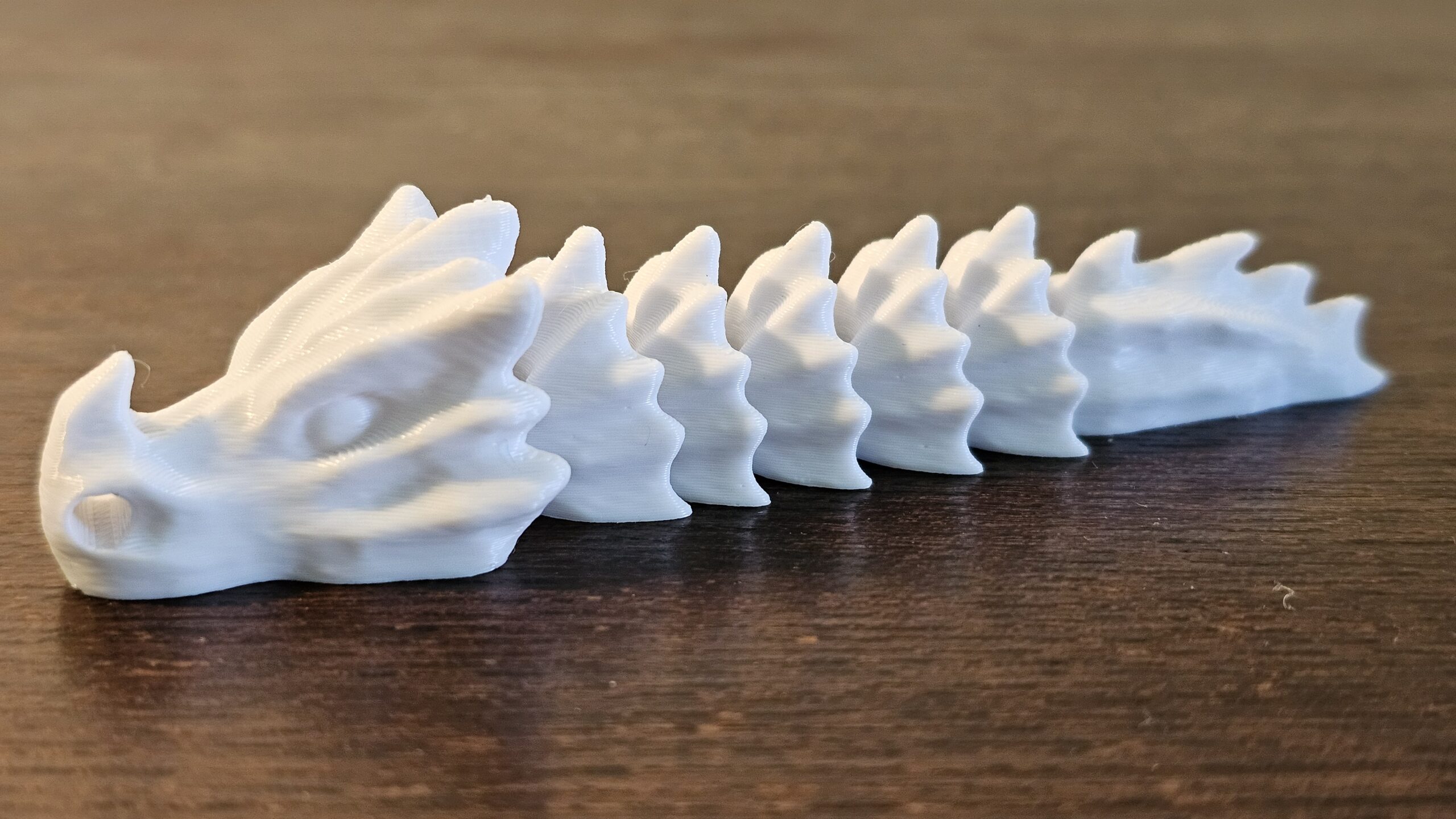 Small dragon keychain 3D print