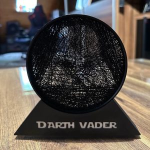 Darth vader - string art